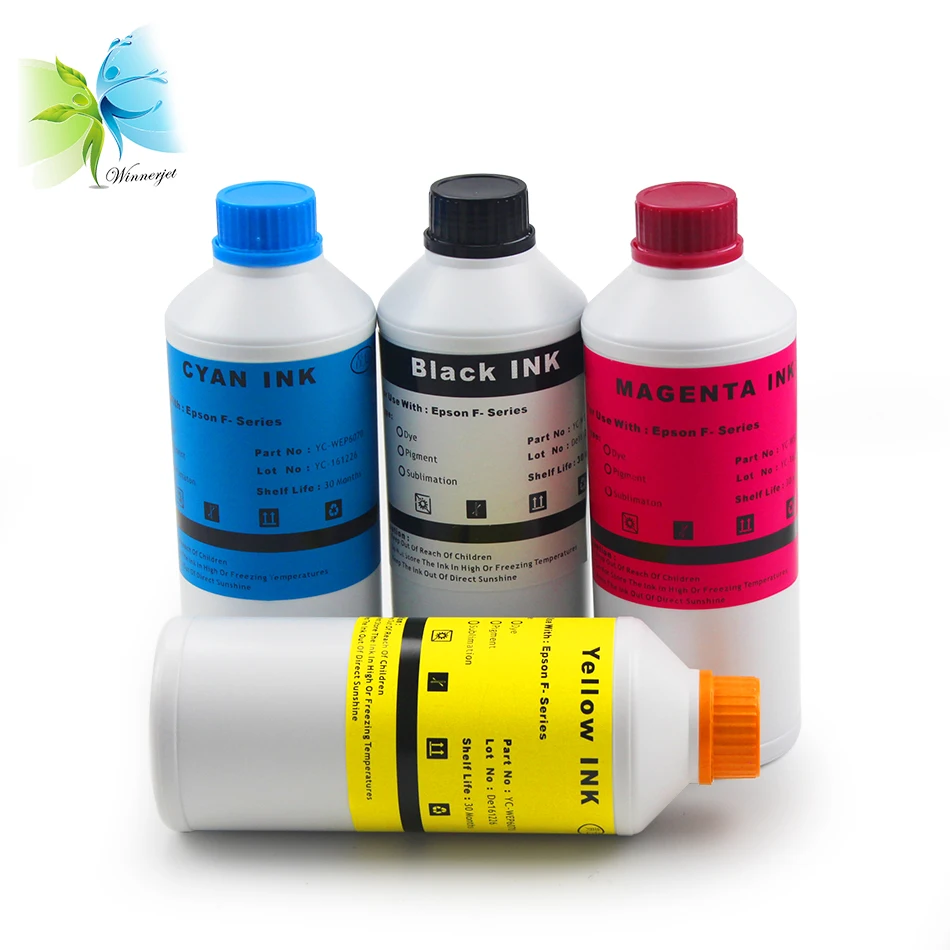 T7411 T7414 4 цвета сублимационные чернила для Epson Surecolor F6000 F7000 F6070 F7070|Наборы заправки