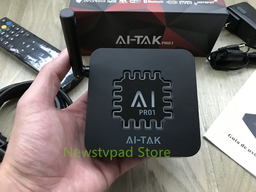 Ai tak pro 1 коробка HTV BTV Бразилия IPTV Android коробка AI TAK box 4K бразильские Бесплатные Каналы подписка с VOD воспроизведения и Live