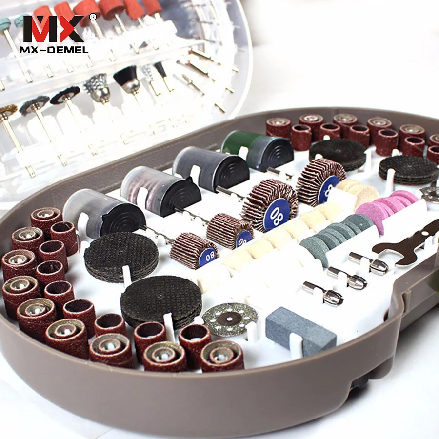 MX_DEMEL 276 шт HILDA набор роторных инструментов Электрический для Dremel роторных инструментов аксессуары для шлифовки полировки резки