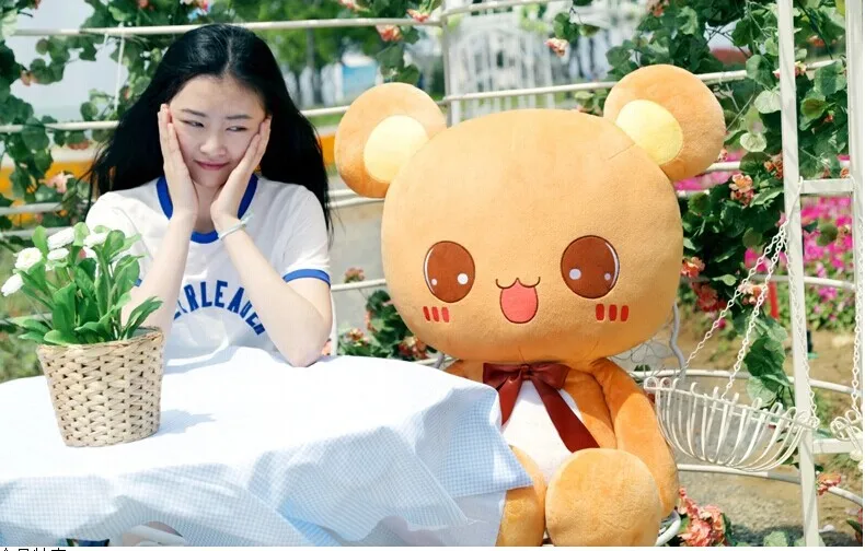 Около 60 см прекрасный медведь missubear плюшевая игрушка медведь кукла игрушка подарок w4743