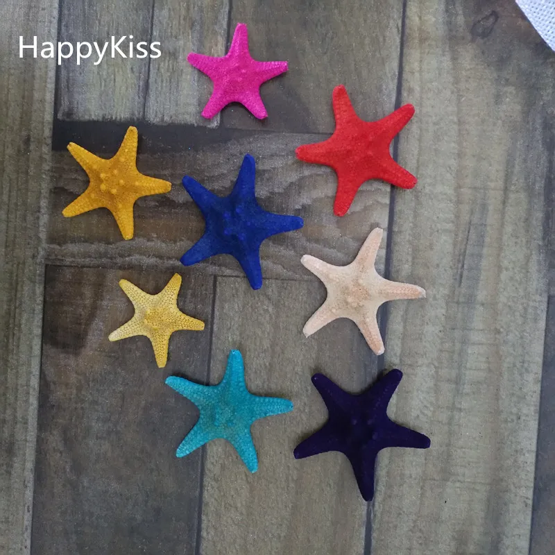 HappyKiss 3 шт. натуральные раковины морской звезды украшение в морском стиле