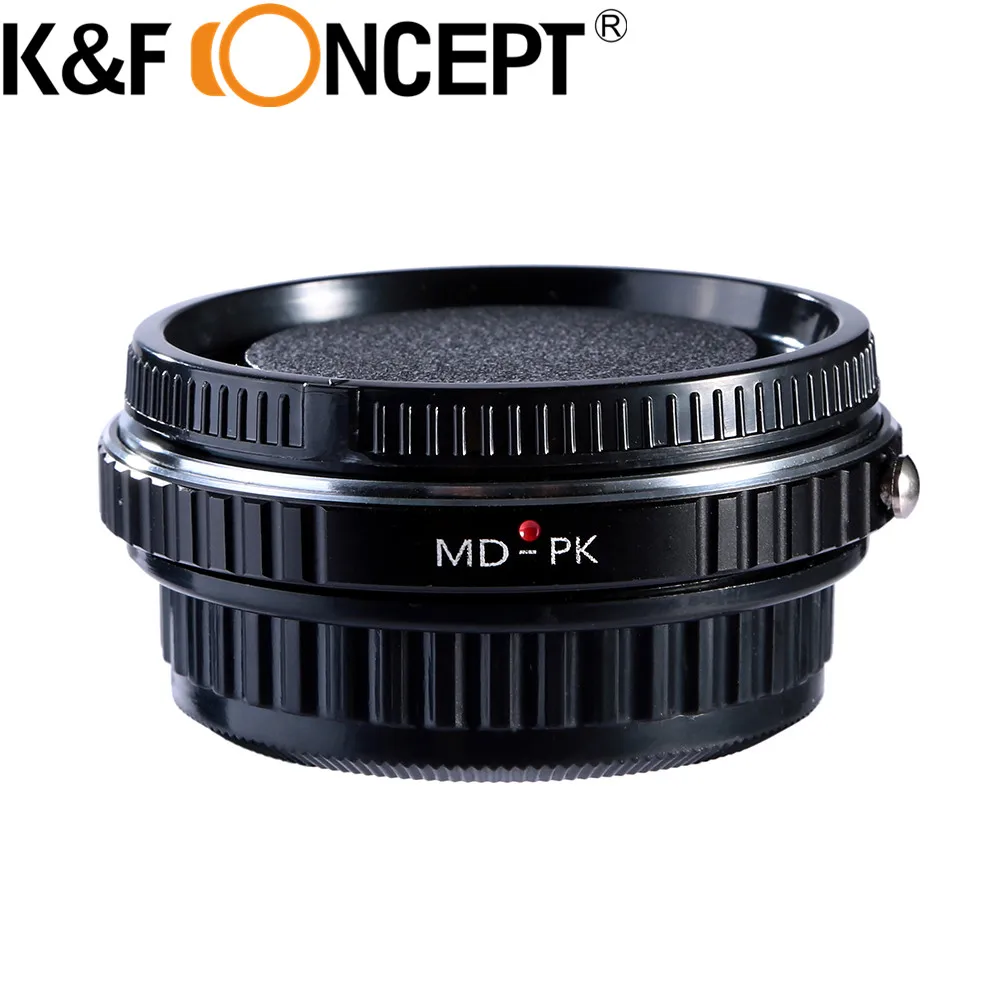 Адаптер для крепления объектива K & F Concept Pro ручной фокус Minolta MD MC Pentax (PK) зеркальной