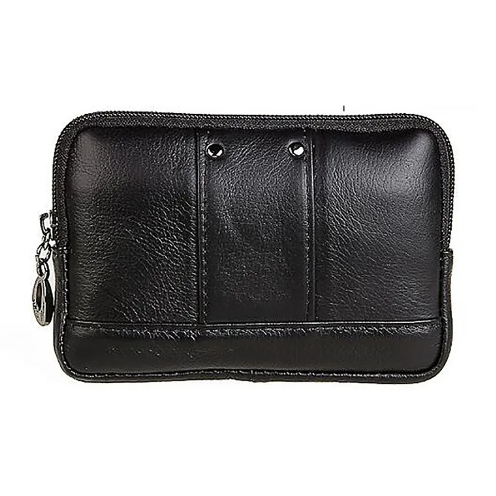 Поясная Сумка из натуральной кожи для мужчин хип хоп 4 5 дюйма чехол сотового