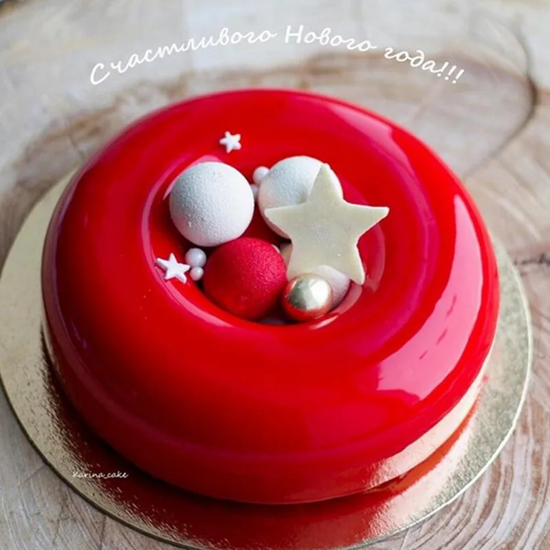 1 шт. белая силиконовая форма для пончиков пирожных мусса коричневого шифона