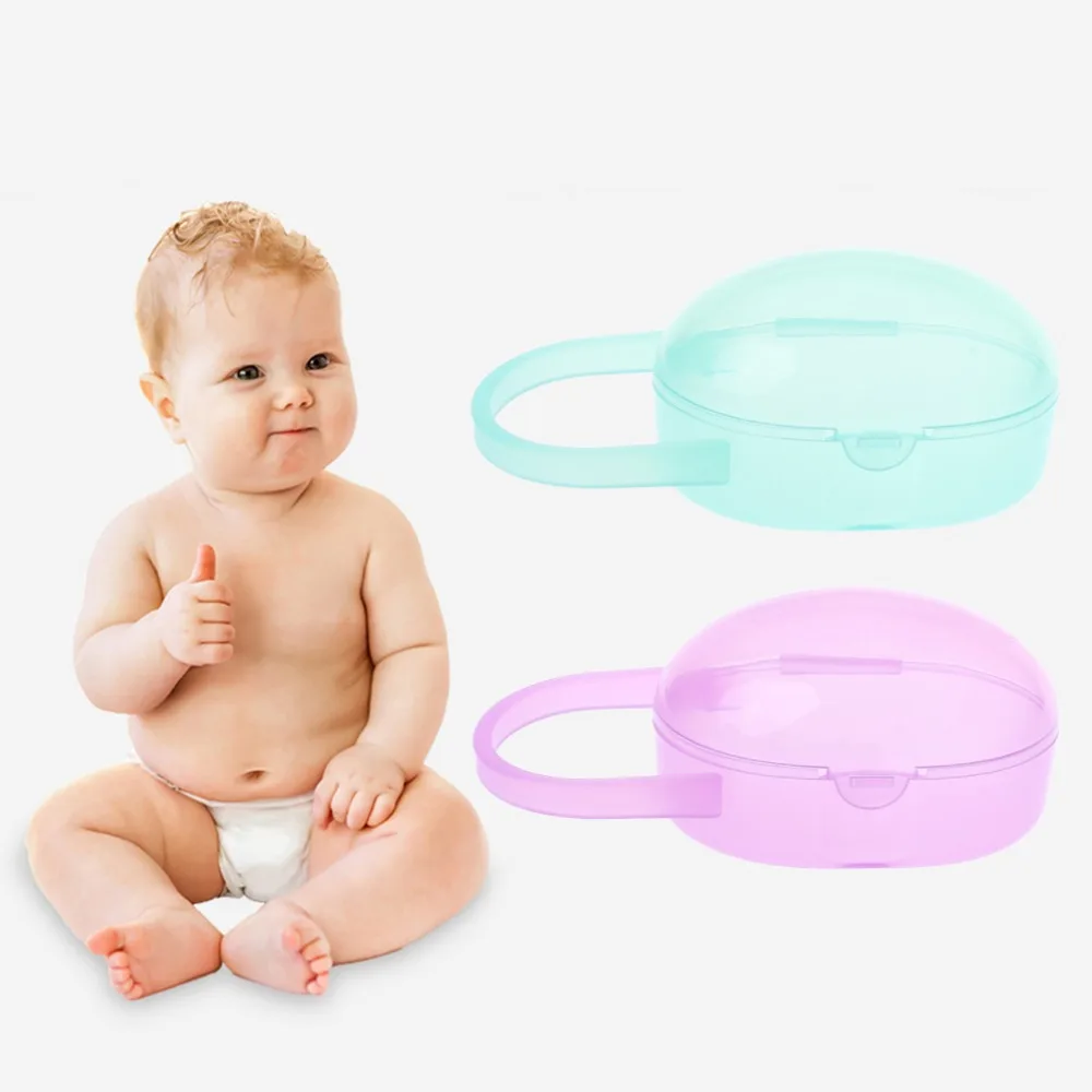 Контейнер для детских сосков портативный чехол переноски органайзер хранения