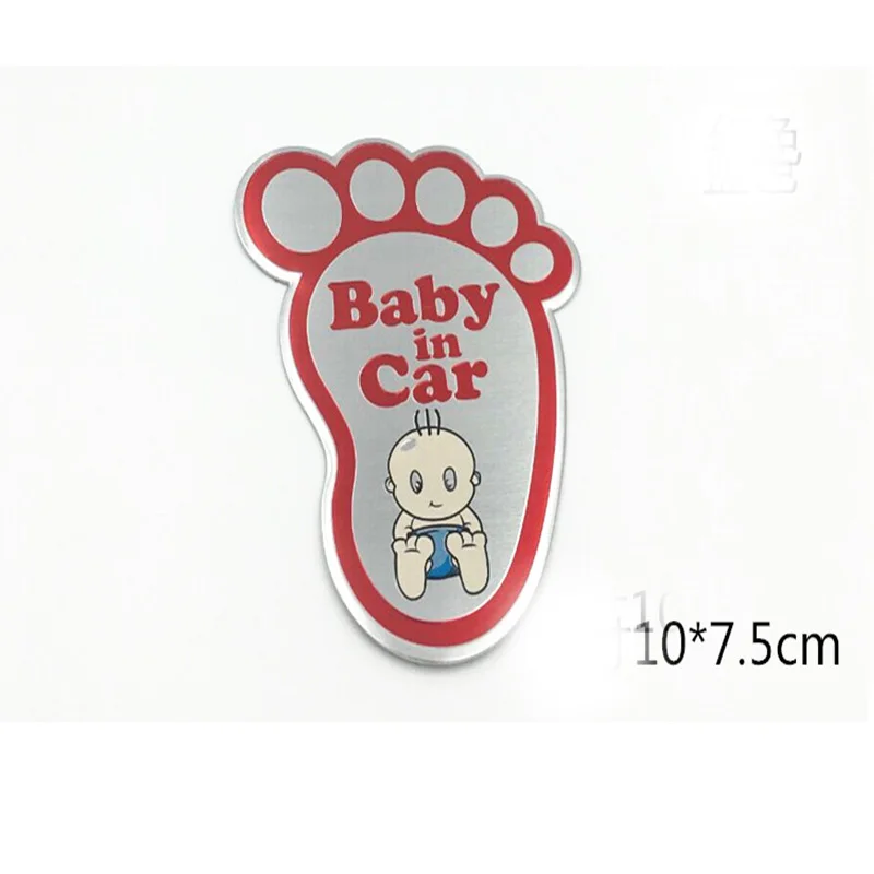 Предупреждение в автомобиле Стайлинг тела следов предупреждающий стикер для