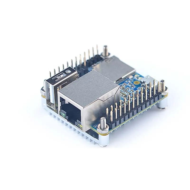 NanoPi NEO2 v1.1 LTS Development Board быстрее чем Raspberry PI 40x40мм (512 МБ/1 ГБ DDR3 RAM) ARM Cortex A53|Аксессуары