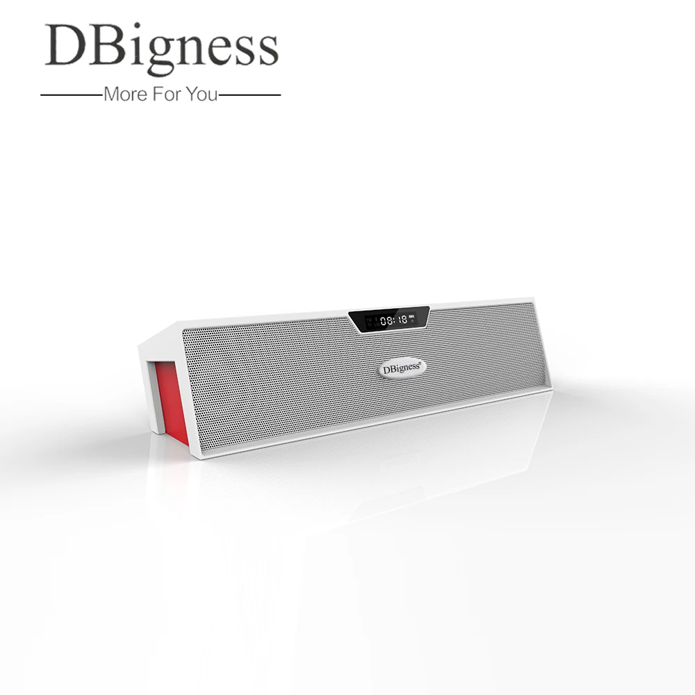 Abuzhen Hi-Fi bluetooth-колонка 10 Вт с поддержкой супербасов будильником ЖК-экраном