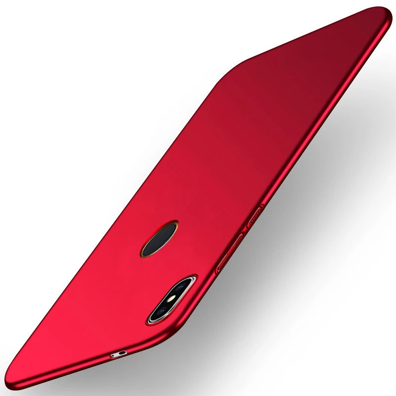 red Чехол для redmi note 5, чехол для redmi note 5, глобальная версия, задняя крышка, чехол MOFI для xiaomi redmi note 5 Pro PC, жесткий матовый чехол 5,99'' - Цвет: red