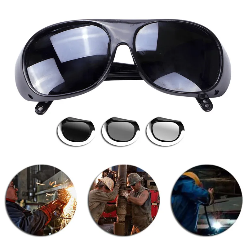 Labour Protection Welding Sunglasses Antiglare Welder Wind Goggles For Working Protective Eyewear Anti-impact Ultraviolet-proof |
