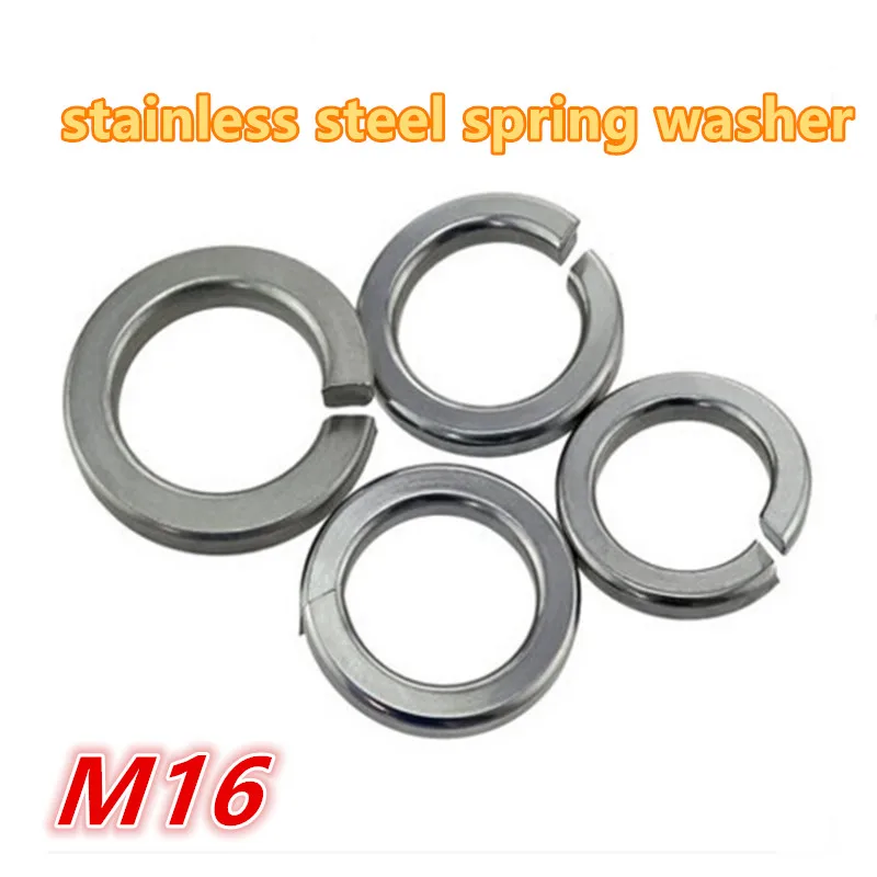 20 шт. пружинная шайба m16 304 из нержавеющей стали a2 70|spring washer|lock washersplit lock washer |