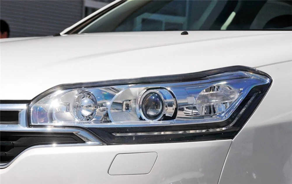 Для Citroen C5 2010 2011 2012 2013 Автомобильные фары прозрачные линзы Авто оболочка Крышка