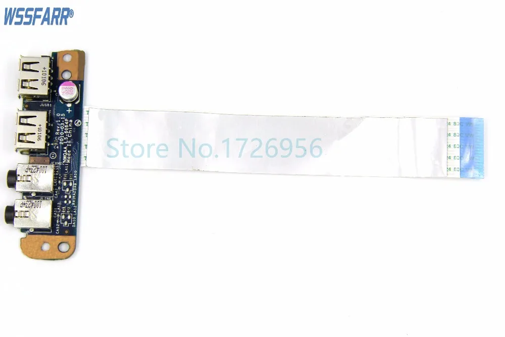 Оригинал для Toshiba Satellite A660 A665 P750 P755 USB аудио Плата NWQAA LS 6064P stock No.999|usb audio|audio usbsatellite a665