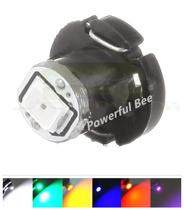 6 x T4.2 0 5 Вт 2835SMD LED 12 В автомобильные лампы освещения приборов лампа белый синий