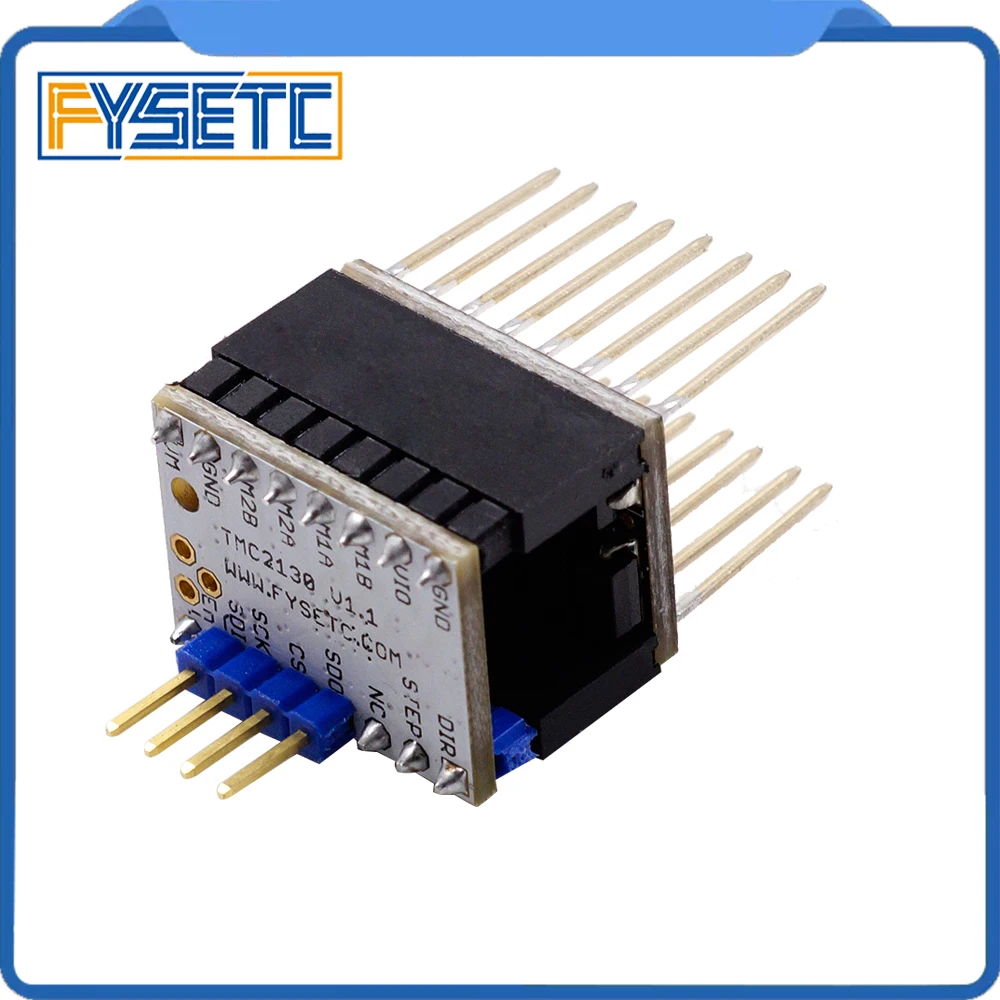 5X TMC2130 V1.1 для SPI функция Stepstick Драйвер шагового двигателя с теплоотводом 5 шт.