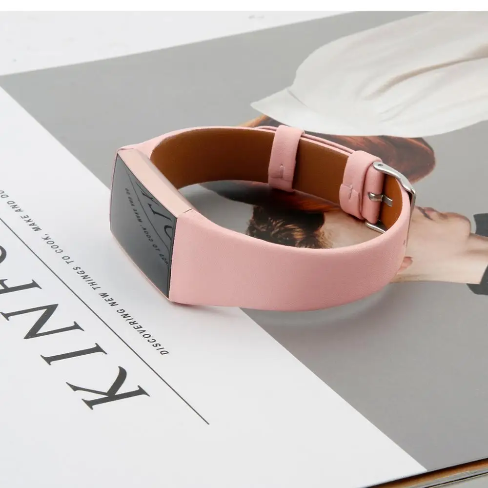 Кожаный ремешок для Fitbit Charge 3 сменный Браслет наручных часов аксессуары|Ремешки