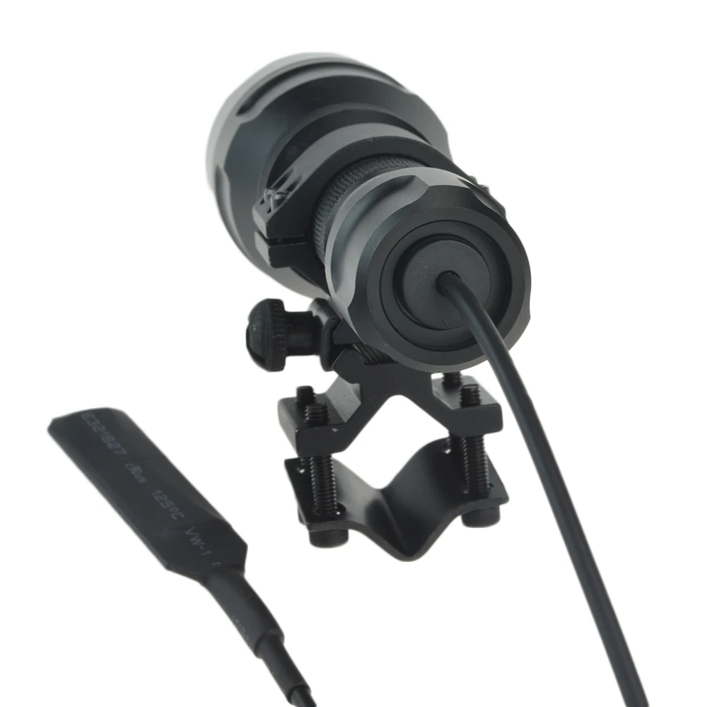 Тактический охотничий светодиодный фонарик C8 CREE XML T6 водонепроницаемый фонарь +