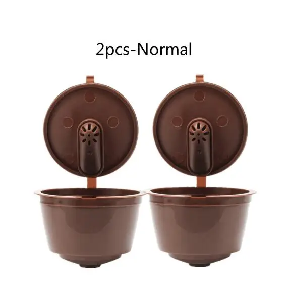3rd Crema/нормальная версия многоразовые кофе капсулы для кофе Dolci Nescafe машина многоразовые Dulce Gusto Кофе фильтр - Цвет: 2pcs-Normal