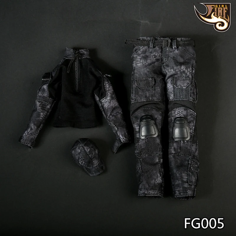 Камуфляжная Униформа FG005/FG006 для мужчин и женщин униформа в виде черной змеи