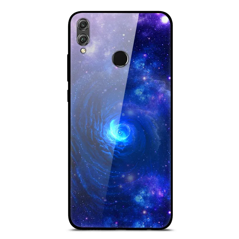 Чехол Honor 8X для huawei Honor 8X Max X8, чехол из закаленного стекла для телефона huawei Honor 8X MAX, чехол из стекла для Honor 8X Max - Цвет: 11