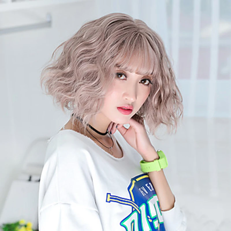 HAIRJOY Mad Hatter Косплей кудрявый парик синтетические волосы для женщин средней длины оранжевый парики Высокая температура волокна