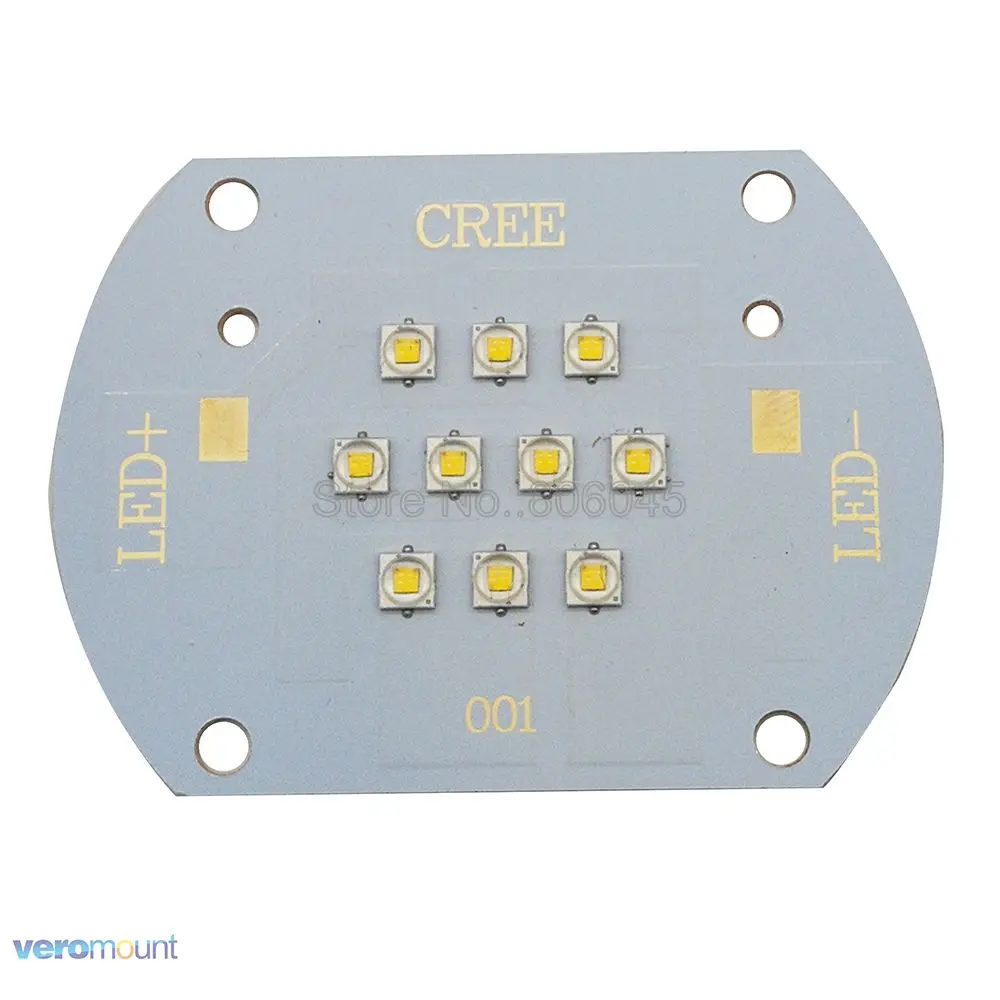 30 Вт Cree XLamp XP-E2 XPE2 10 светодиодов теплый белый 3000 К DC30-36V 1000мА многокристальный