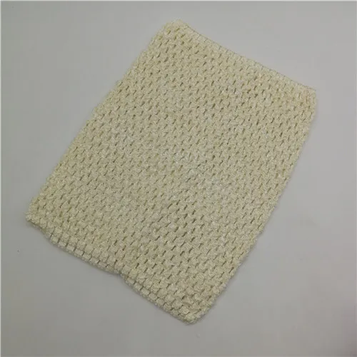 Ivory 20X23 см тканевая вязаная фатиновая катушка «рюмочка», вязаная нагрудная накидка «сделай сам», фатиновая катушка, одежда для шитья, вязаная ткань, подарки на день рождения, фатиновая юбка - Цвет: Ivory