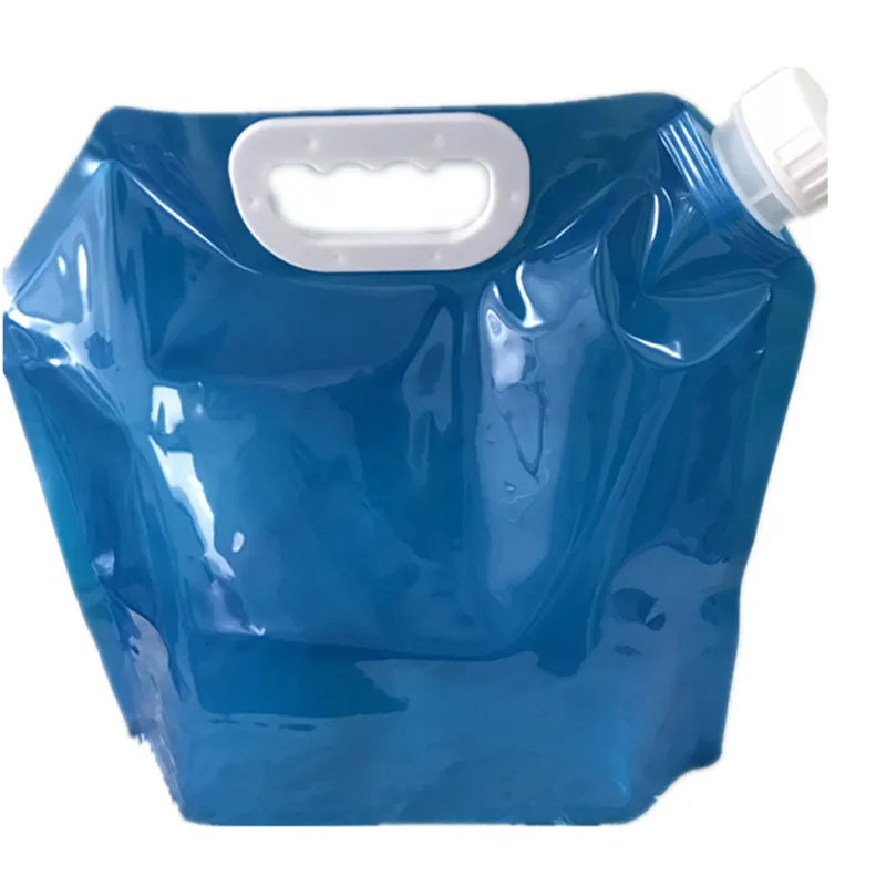 5L Portable Drinking Water bottle Outdoor Foldable Folding Collapsible bott Camping Hiking Picnic BBQ RQX | Дом и сад
