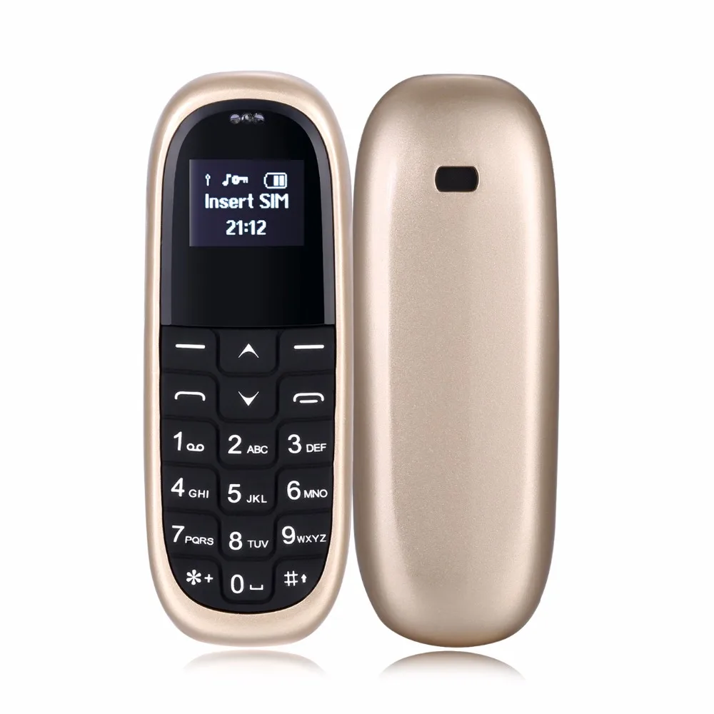 Мини bluetooth dialer мобильный телефон Fsmart KK1 KK2 0,66 дюймовый маленький экран Celular magic voice изменить мобильный телефон русская клавиатура