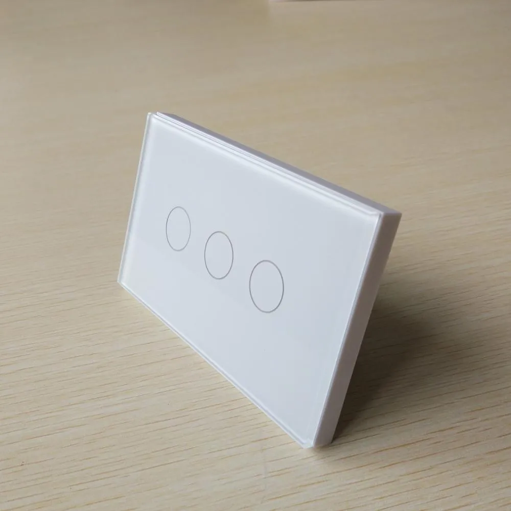 Geeklink Smart Home WiFi Switch для Alexa Google Home Voice Управление освещением Настенный светильник Прерыватель 1 2 3 Gang Smart Remote Control