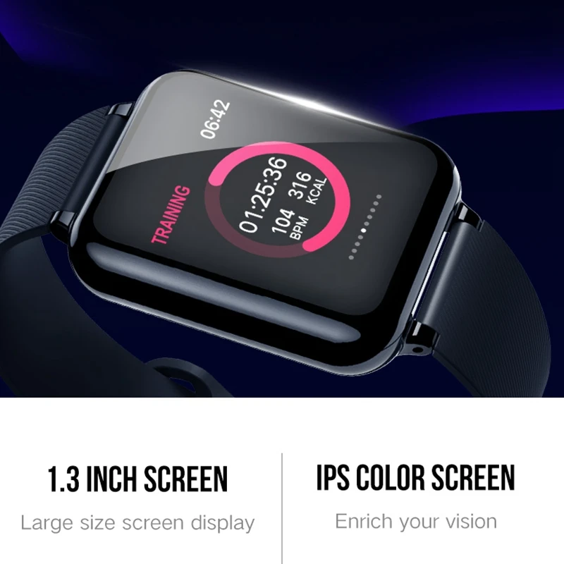 

B57 Smart watch Bluetooth Heart Rate Tracker Blood Pressure Blood Oxygen Monitor AW4 Clock Sport Smart Wristband For Adults Kids