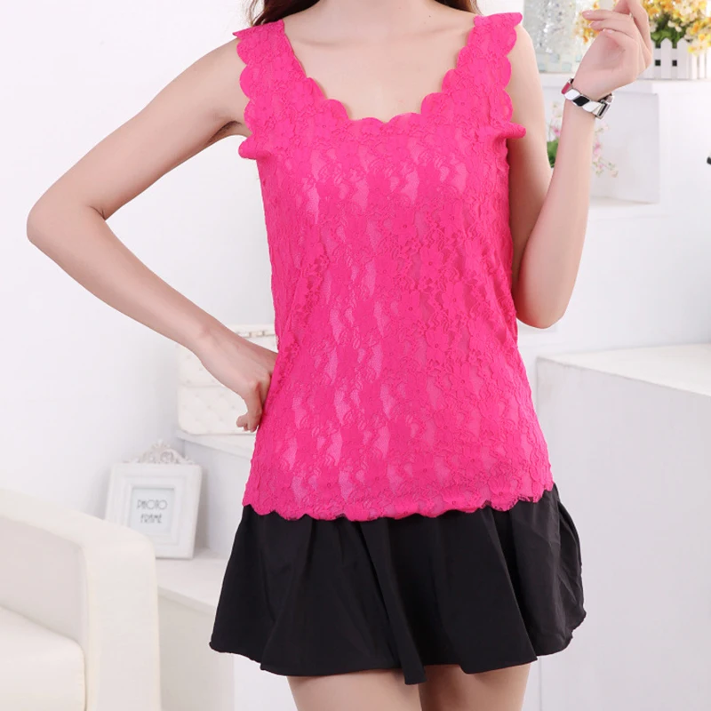 Блузка женская кружевная без рукавов с треугольным вырезом|lace vest|sleeveless tanktop women |