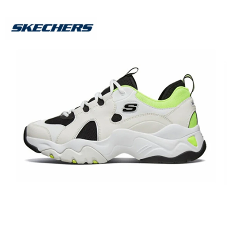 Мужские туфли на платформе Skechers удобная модная брендовая Роскошная повседневная