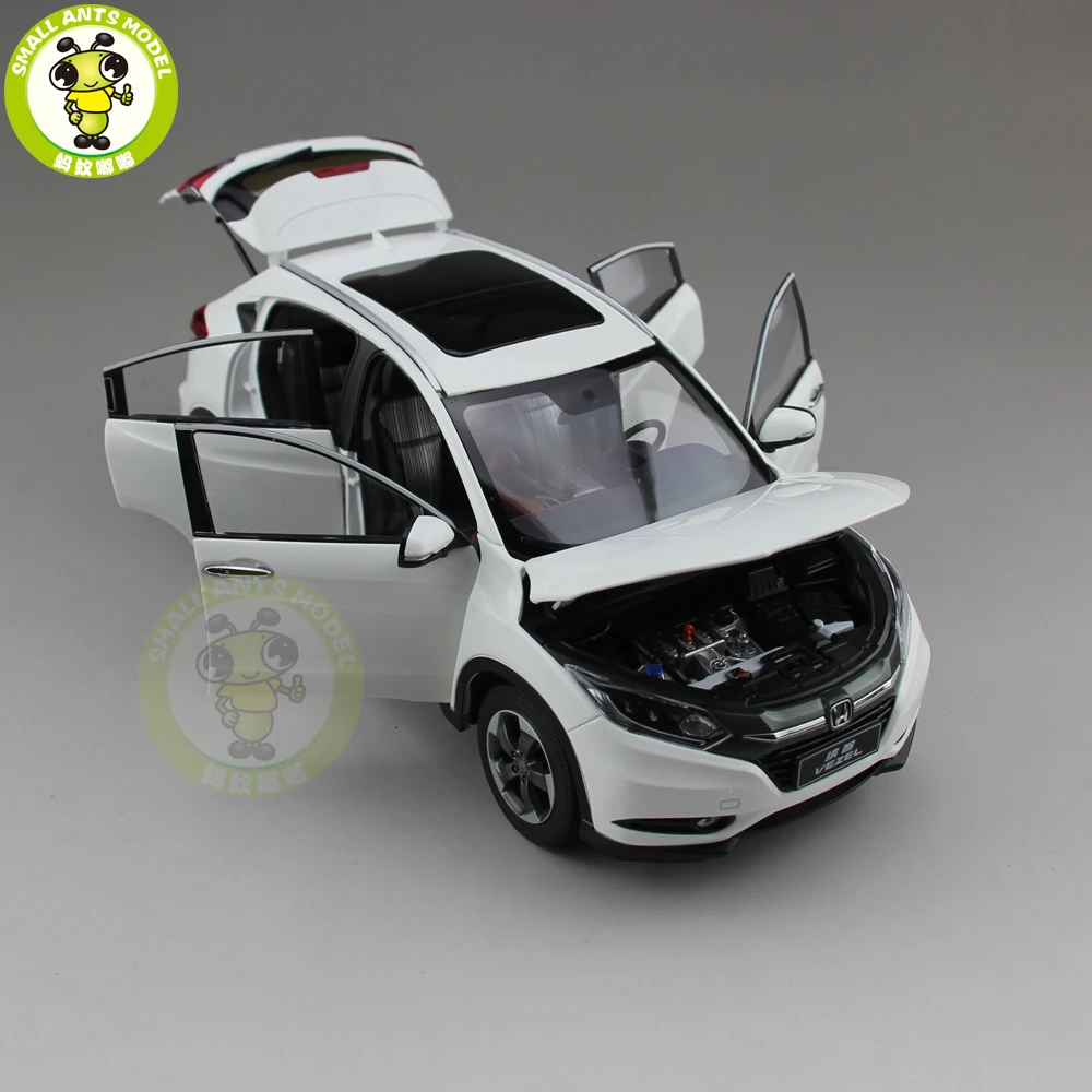 1/18 VEZEL SUV литая модель металлический Автомобиль SUV модель игрушки для мальчиков и девочек Коллекция подарков хобби белый