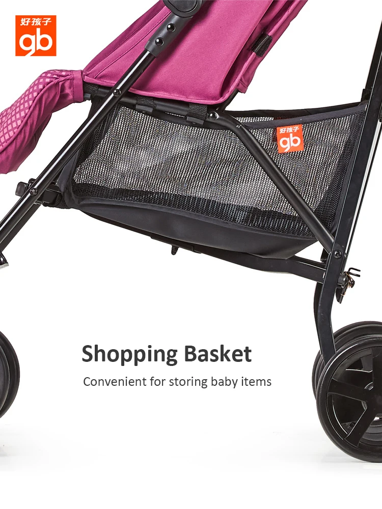 Хорошая детская коляска GoodBaby Ultra-light складная тележка 2 в 1 прогулочный зонт складная переносная коляска D400.