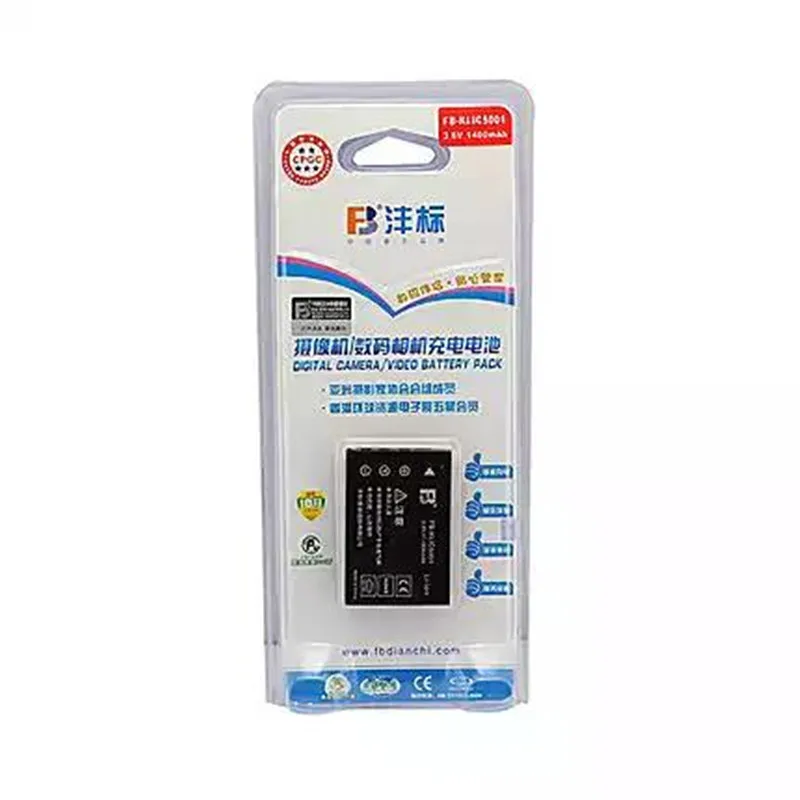 KLIC-5001 K5001 литиевая батарея 5001 батареи цифровой камеры для Kodak DX6490 DX7440 DX7530 DX7540 DX7580