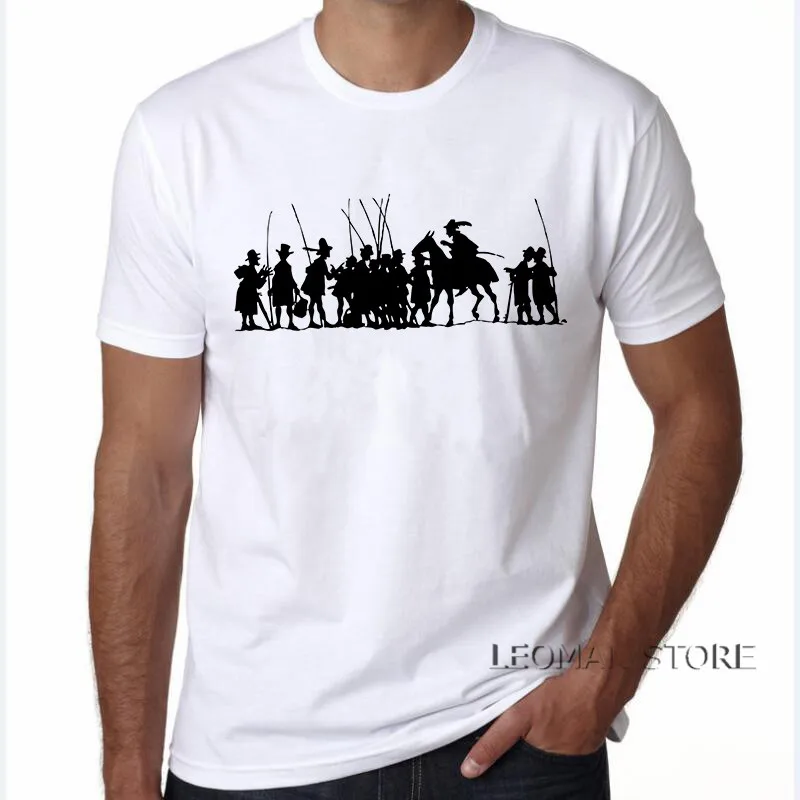 LEOMAN 2018 New Fashion Design Tee Shirt Men's Short Sleeve Printing Machine O-Neck The Walking Dead short sleeve T Shirts | Мужская