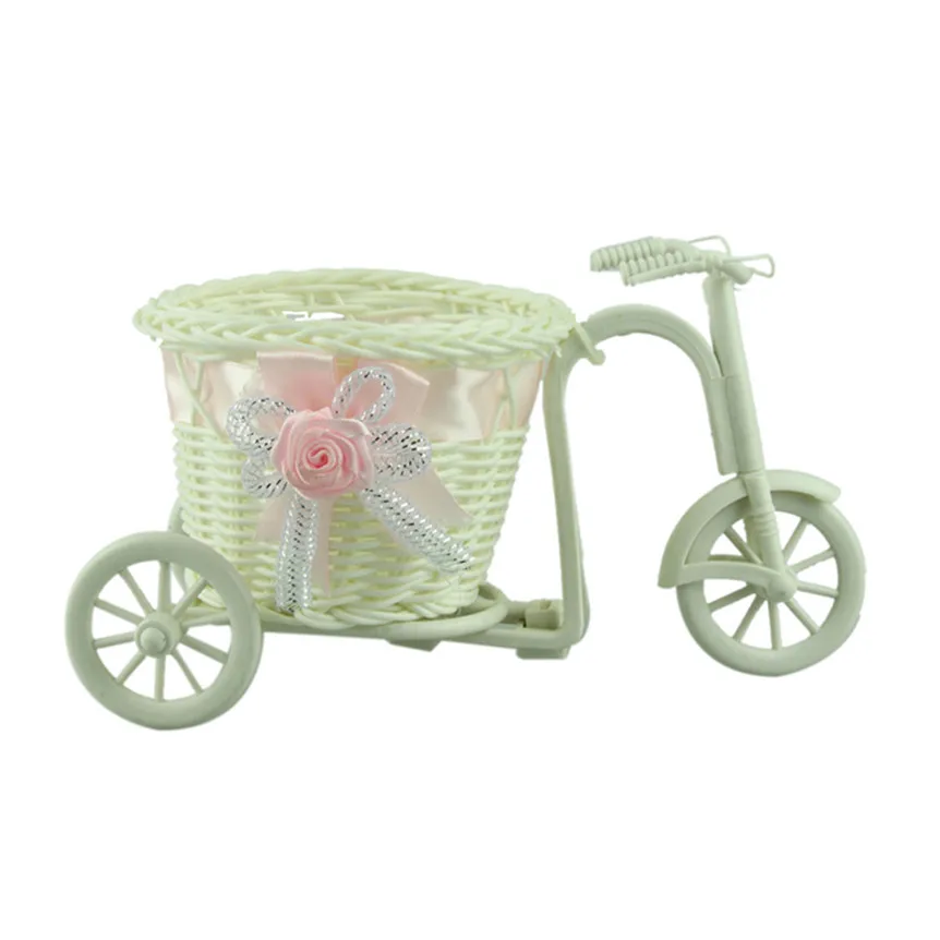 Большая круглая корзина Ротанговые поплавки Цветочная ваза цветочные горшки