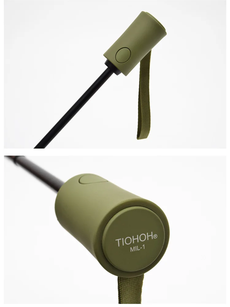Tiohoh дорожный зонт, мужской Камуфляжный стиль, длинная ручка, большой зонт, двойной слой, автоматические зонты, дождь, 8 K, ветрозащитный, Paraguas