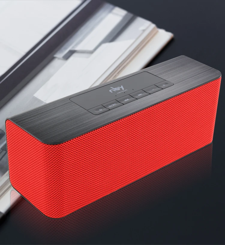 NBY-5540 Bluetooth динамик Портативный беспроводной громкий динамик s стерео звук 10 Вт система Музыка сабвуфер Колонка поддержка TF FM для телефона
