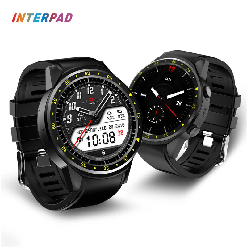 Умные часы Interpad GPS двойная камера артериальное давление умные монитор сердечного