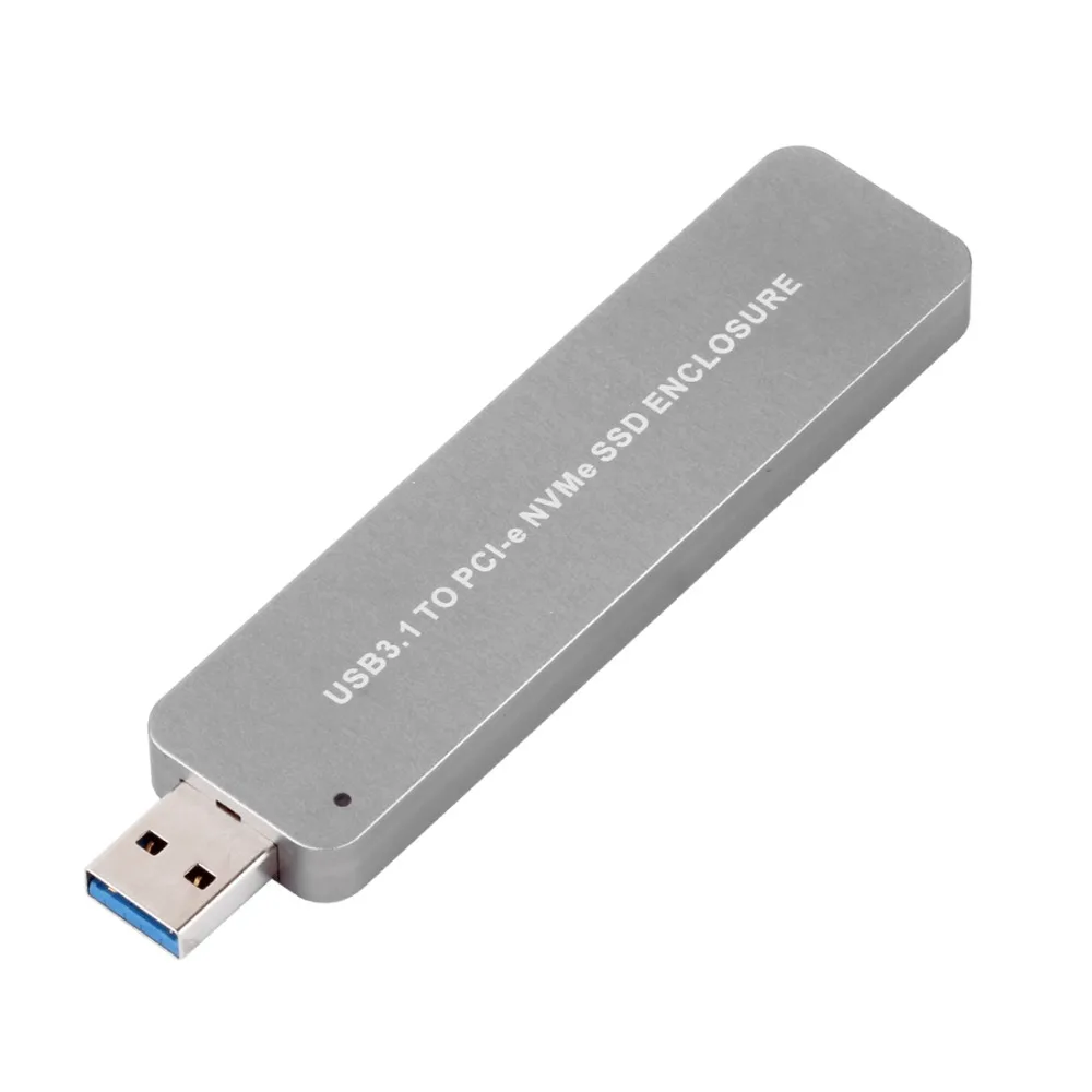 XT-XINTE LM903 USB3.1 to PCI-E for NVME M.2 TYPE-A to TYPE-C TYPE-A SSD Hard Disk Box for 2242/2260/2280 SSD
