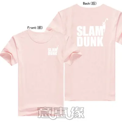 Новая футболка SLAM DUNK летняя аниме slamdank Sakuragi Hanamichi Rukawa Kaede футболки игровой тематики мужские свободные футболки с коротким рукавом