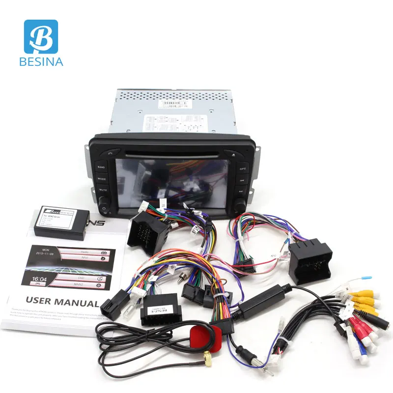 Besina автомобильный dvd-плеер для Mercedes Benz W209/W203/M/ML/W163/Viano/W639/Vito 2 Din автомобильный радиоприемник gps Навигация стерео Мультимедиа RDS