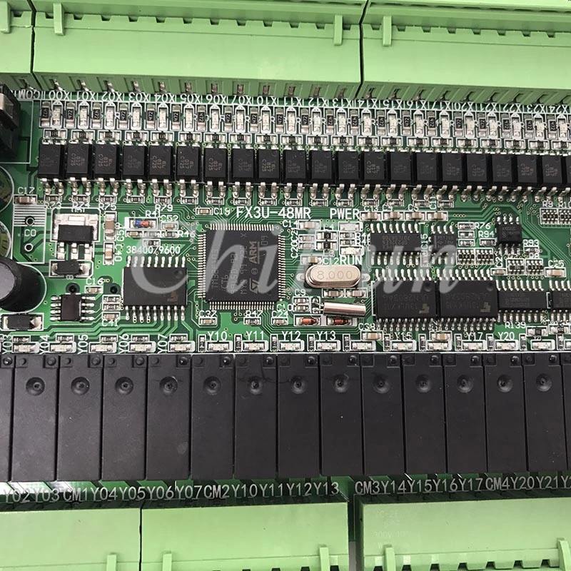 4 way 10K NTC PLC industrial control board FX1N FX2N FX3U-48MR 4AD2DA 8 high-speed output with RS485 | Обустройство дома