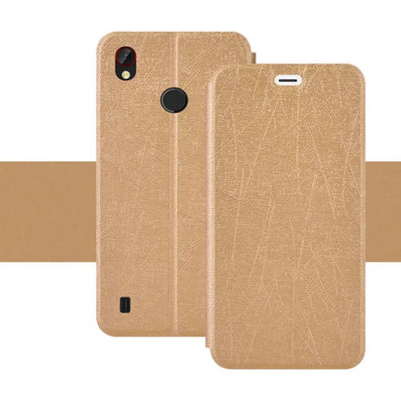 Роскошный чехол из искусственной кожи 5 45 дюйма для ZTE Blade A4 A0722 чехол-книжка s