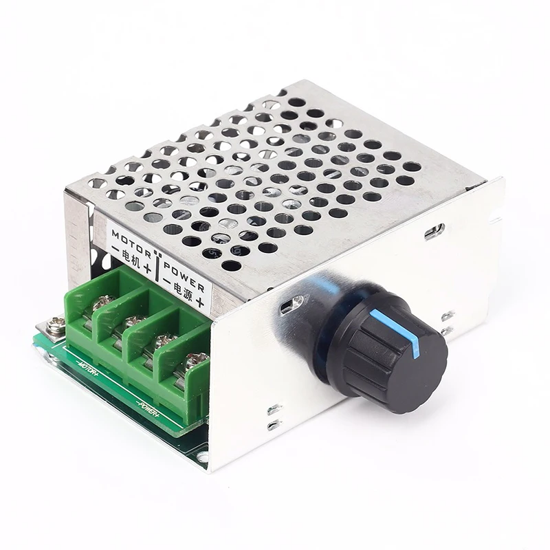 DC 10V 60V 12V 24V 36V 48V 20A ШИМ двигатель Скорость регулятор переключатель потенциометр