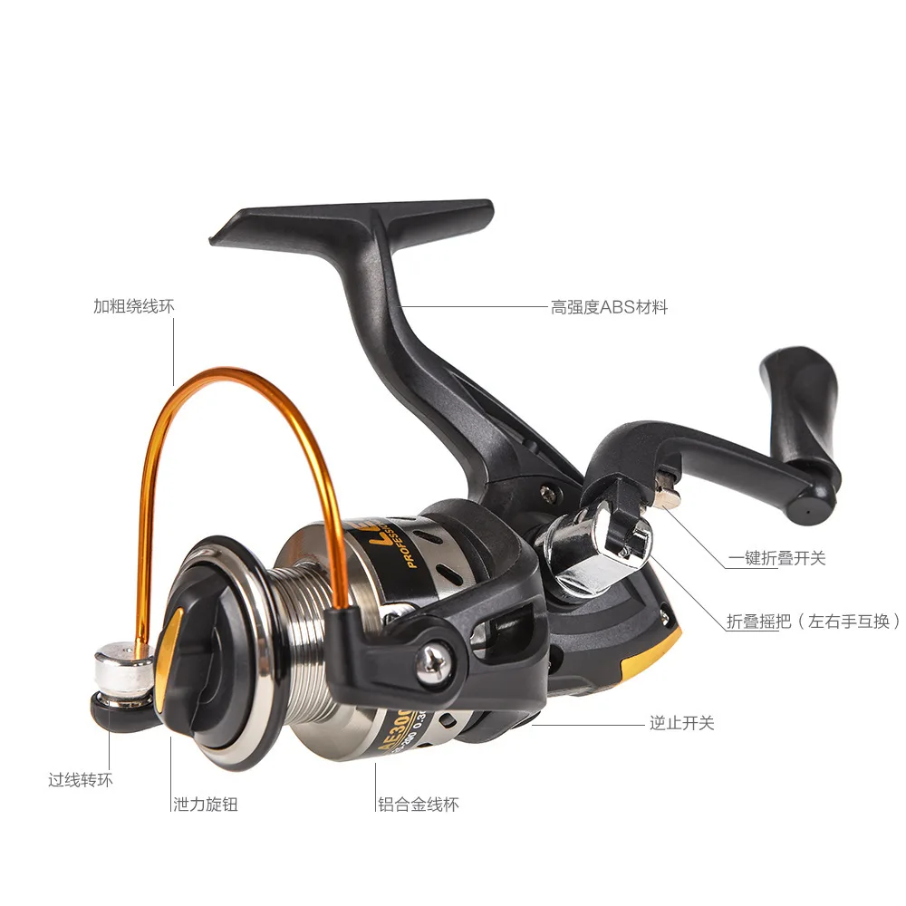 LEO спиннинговая металлическая морская Рыболовная катушка для приманки колесо