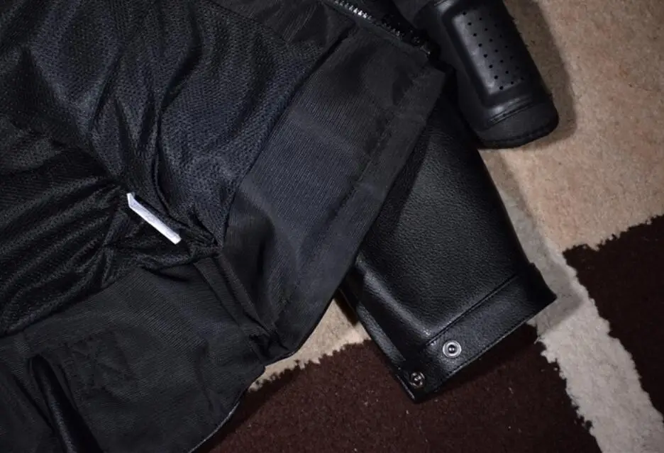 Мотоциклетная куртка из искусственной кожи гоночная бронированная защита для