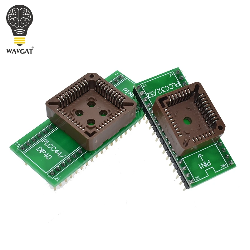 Универсальный USB программатор PLCC32 к DIP32 PLCC44 К DIP40 внешний адаптер для TL866CS TL866A EZP2010